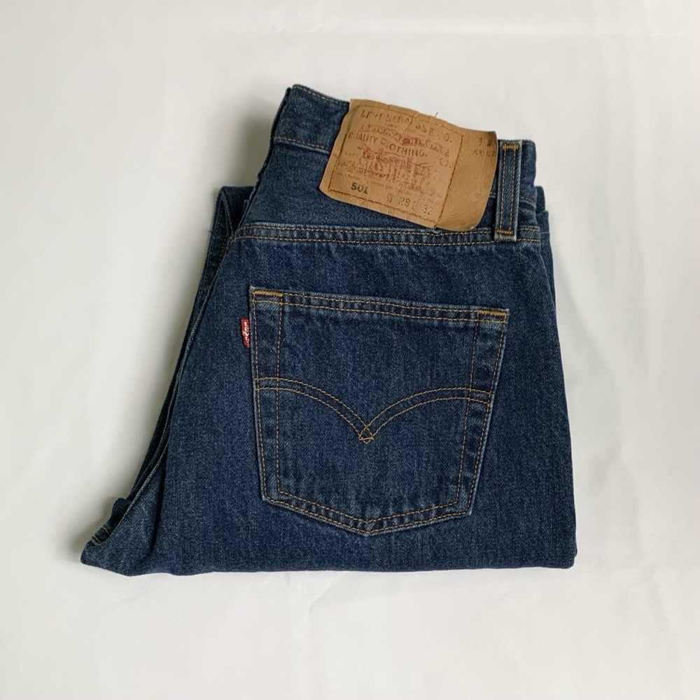 Levi's Women's Straight Leg Jeans - Dark Blue